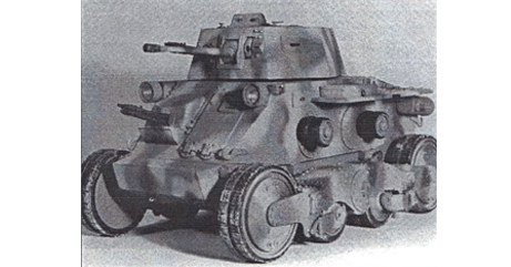 V-4 harckocsi kerekes változata